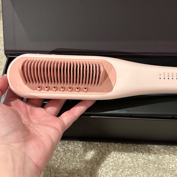 Wavytalk Steamline Pro Steam Straightener Brush Pink - Picture 3 of 4